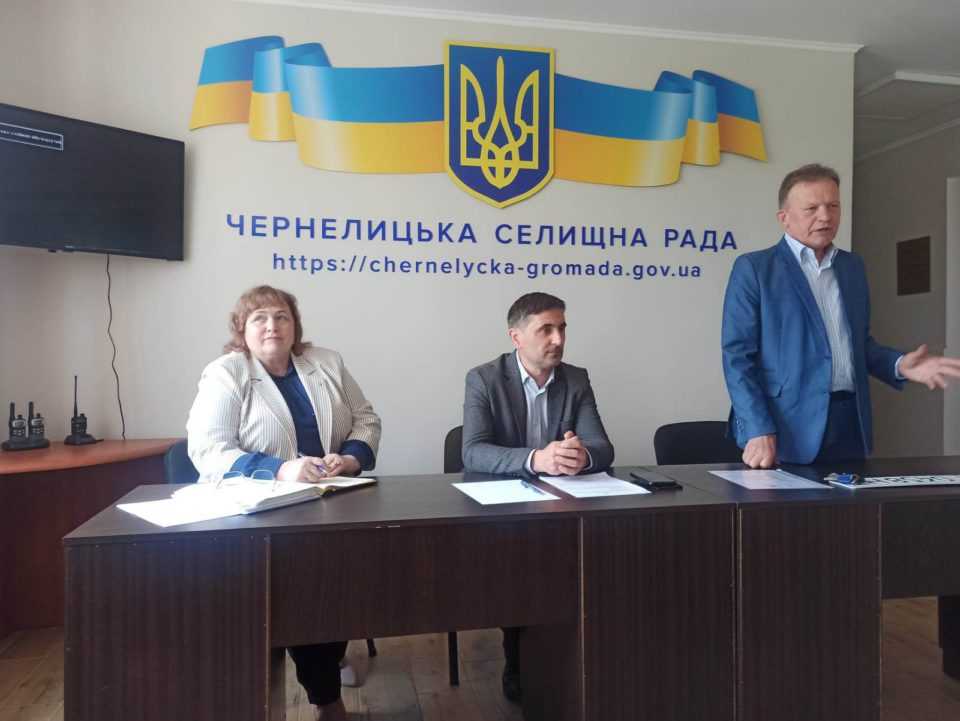 Участь у роботі сесії Чернелицької селищної ради
