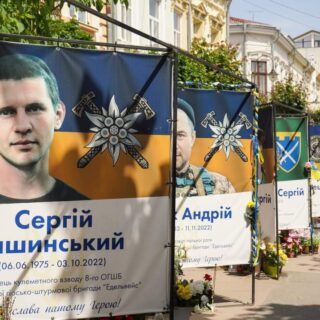 ВШАНУВАННЯ УКРАЇНСЬКИХ ГЕРОЇВ У КОЛОМИЇ